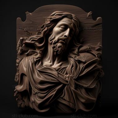 3D model st jesus (STL)